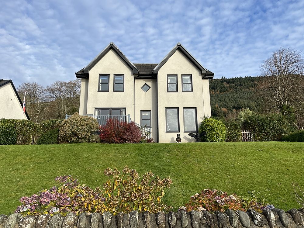 4 bed detached house for sale in Shore Road, Napier Point, Kilmun, Argyll And Bute PA23, £375,000