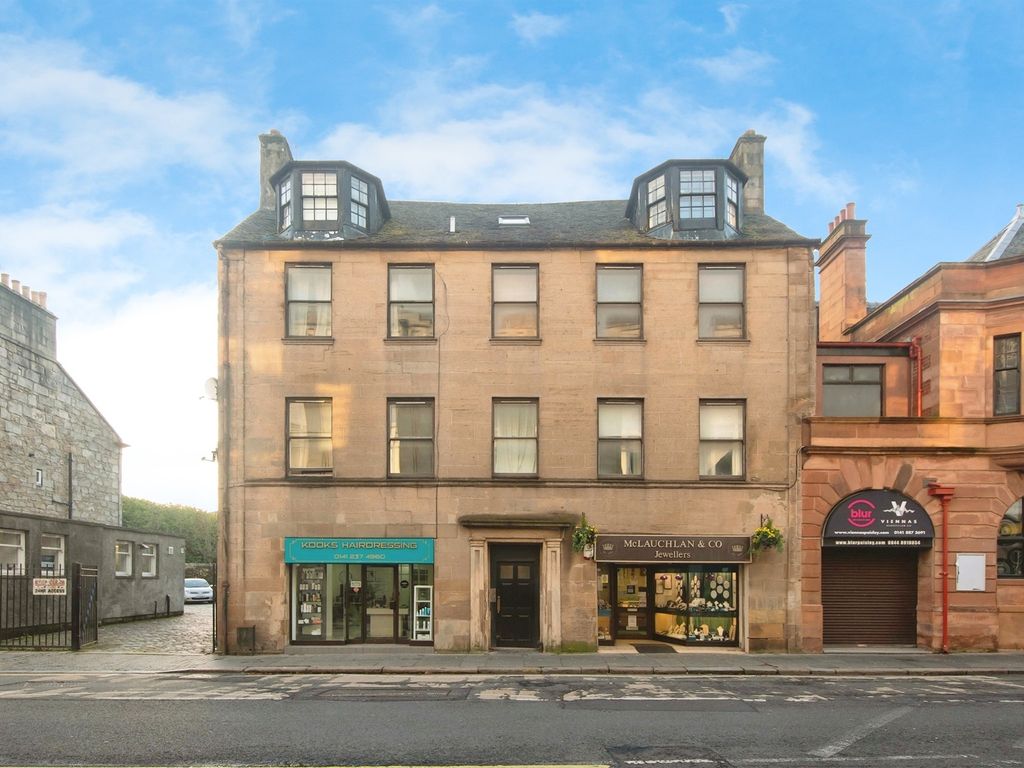 2 bed flat for sale in New Street, Paisley PA1, £60,000