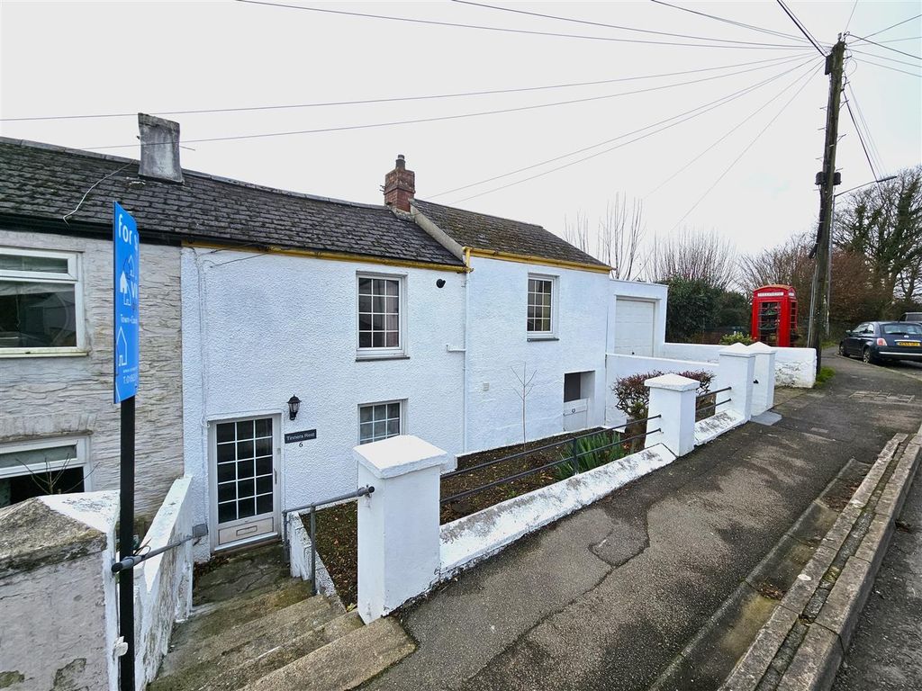 3 bed terraced house for sale in Rose Terrace, St. Anns Chapel, Gunnislake PL18, £260,000
