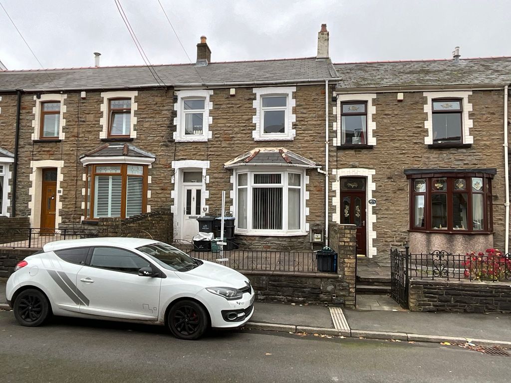 3 bed terraced house for sale in Alexandra Street, Blaina, Abertillery NP13, £110,000