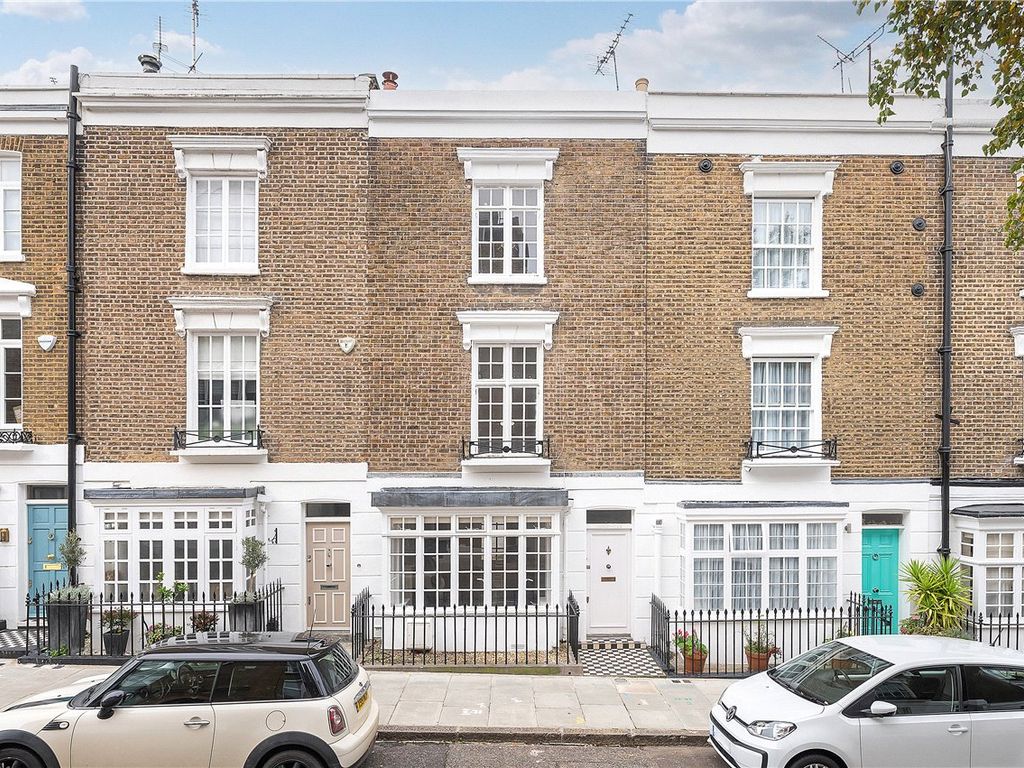 4 bed terraced house for sale in Campden Street, London W8, £2,385,000