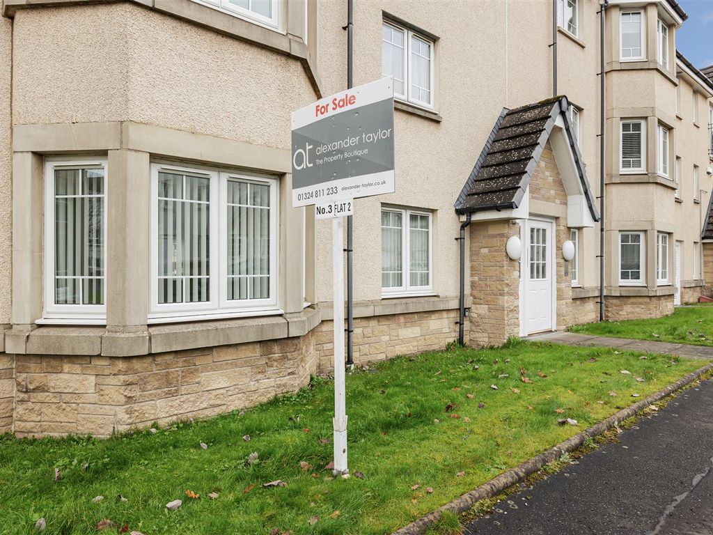 2 bed flat for sale in Mccormack Place, Larbert FK5, £129,995
