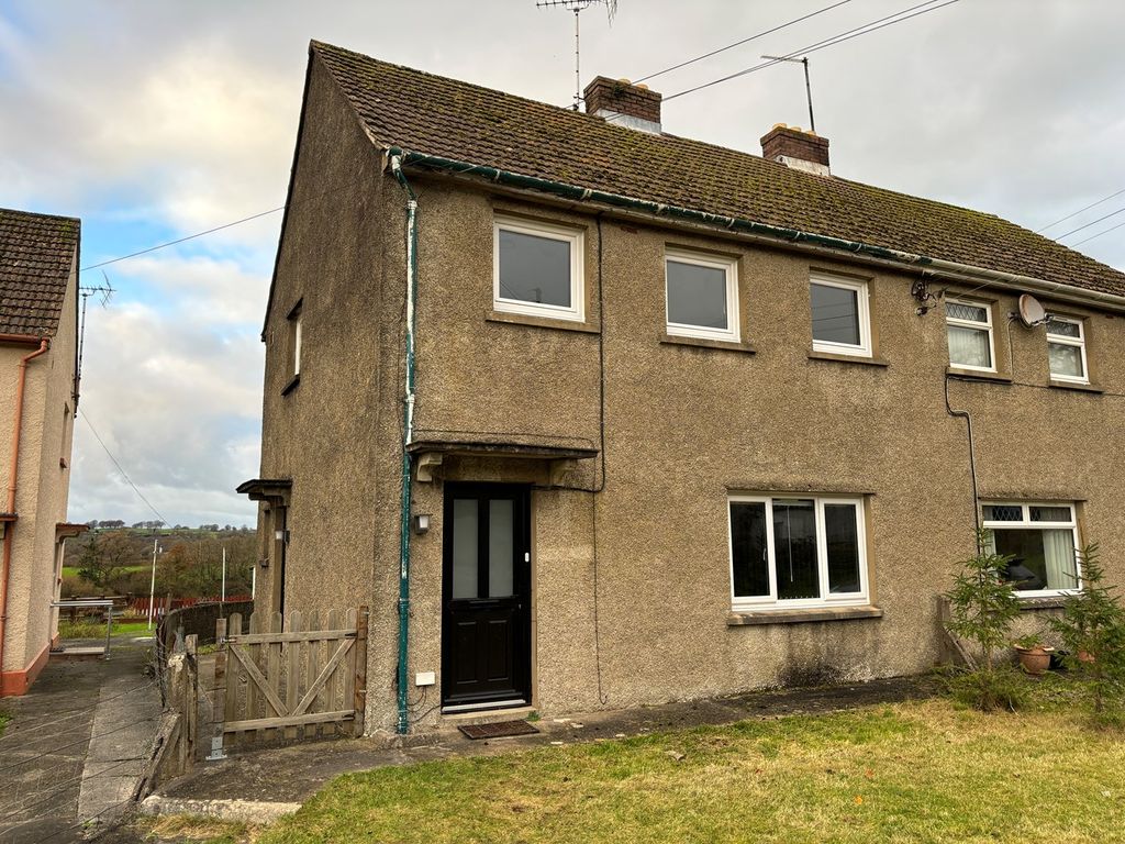 3 bed semi-detached house for sale in Pencarreg, Llanybydder SA40, £149,950
