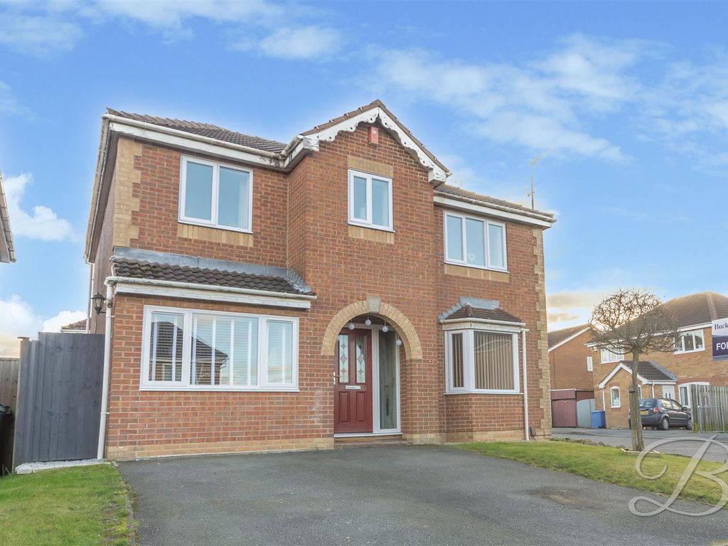 4 bed detached house for sale in Rosedale Way, Forest Town, Mansfield NG19, £325,000