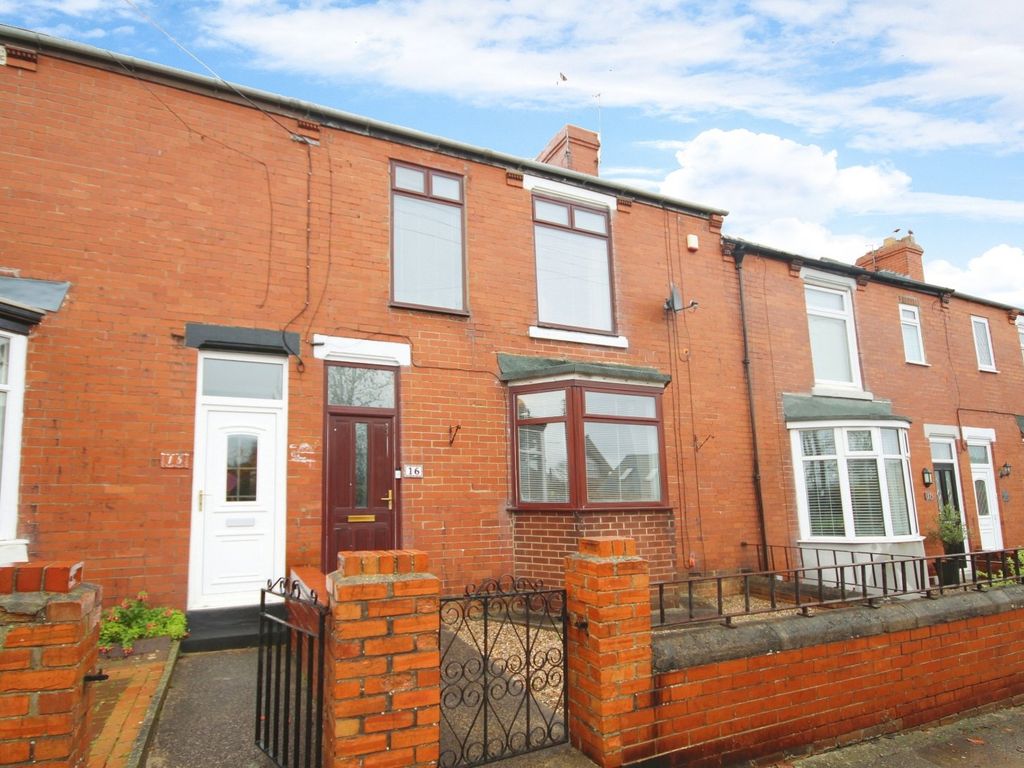 3 bed terraced house for sale in Victor Terrace, Bearpark, Durham DH7, £95,000