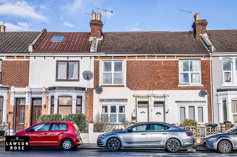 3 bed terraced house for sale in New Road, Portsmouth PO2, £248,000