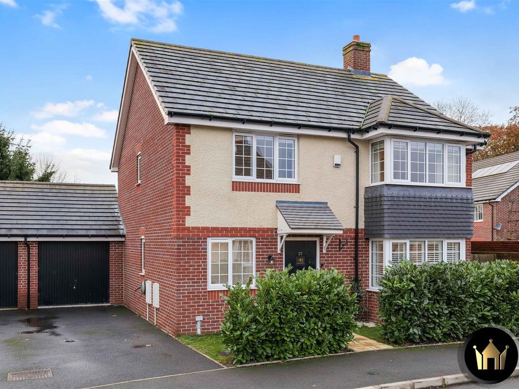 4 bed detached house for sale in Bomford Way, Salford Priors, Evesham WR11, £450,000