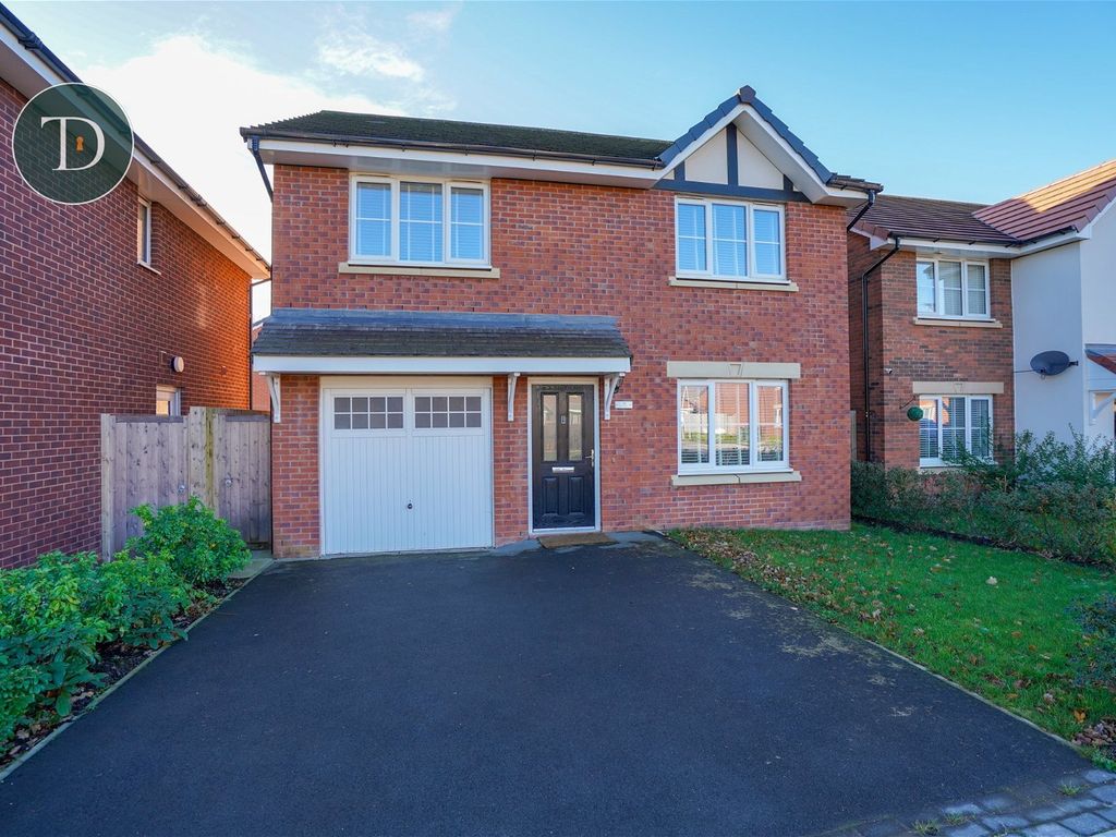 4 bed detached house for sale in Roften Way, Hooton, Cheshire CH66, £350,000