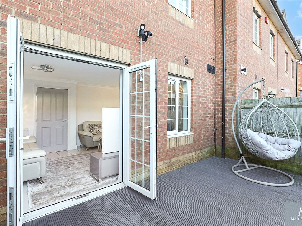 4 bed terraced house for sale in Genas Close, Barkingside IG6, £550,000