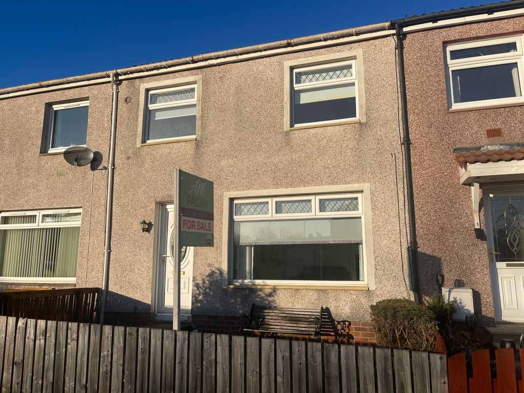 3 bed terraced house for sale in Coulter Avenue, Coatbridge ML5, £110,000
