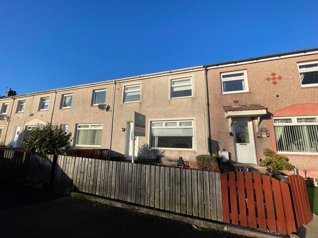 3 bed terraced house for sale in Coulter Avenue, Coatbridge ML5, £110,000
