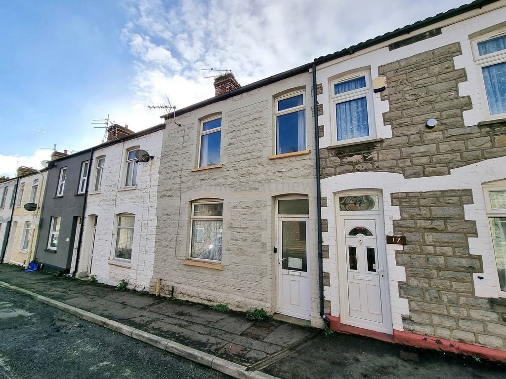 2 bed terraced house for sale in Richard Street, Barry CF62, £140,000
