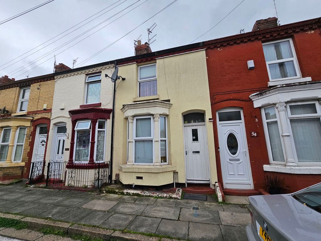 2 bed terraced house for sale in Plumer Street, Wavertree, Liverpool L15, £75,000