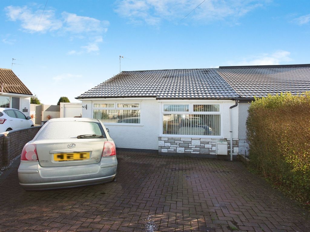 2 bed semi-detached bungalow for sale in Hadrians Close, Gelligaer, Hengoed CF82, £235,000