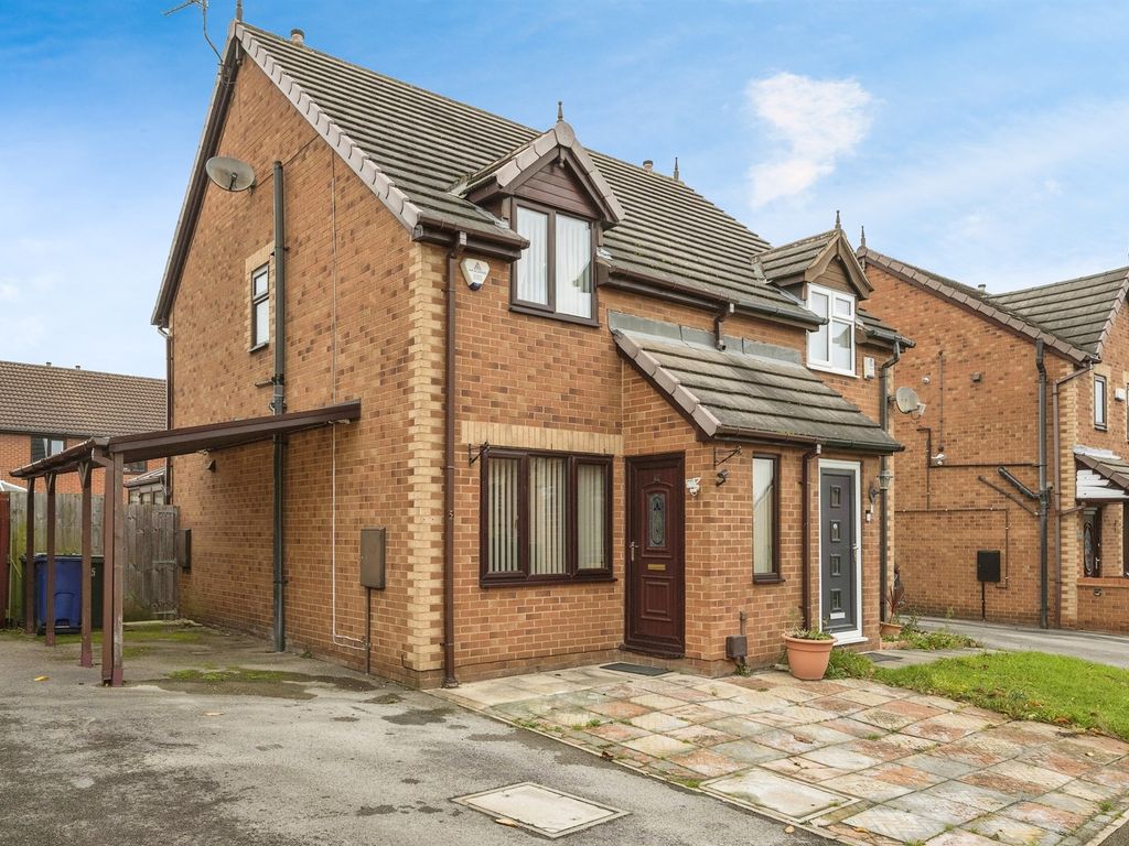 2 bed semi-detached house for sale in Kennington Grove, Edlington, Doncaster DN12, £140,000