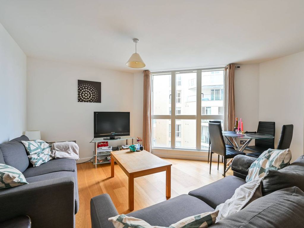 2 bed flat for sale in Water Gardens Square, Canada Water, London SE16, £585,000