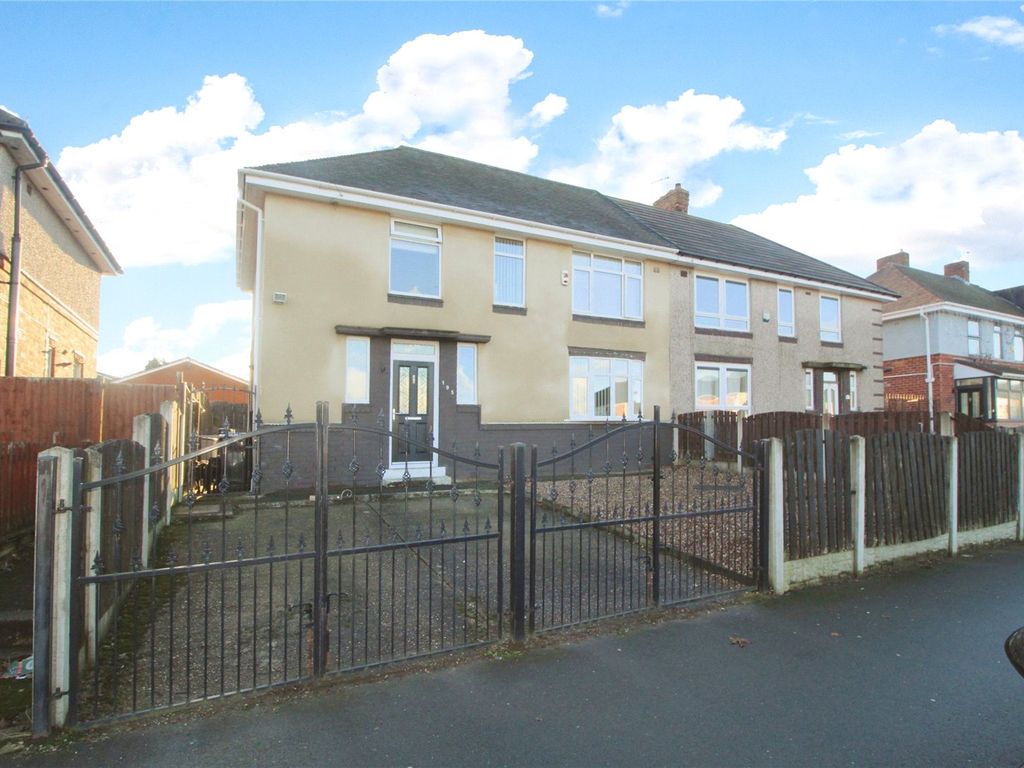 3 bed semi-detached house for sale in Buchanan Road, Sheffield, South Yorkshire S5, £190,000