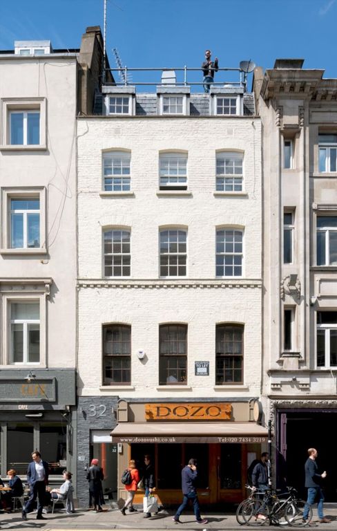 Serviced office to let in 32 Old Compton Street, London W1D, £5,340 pa