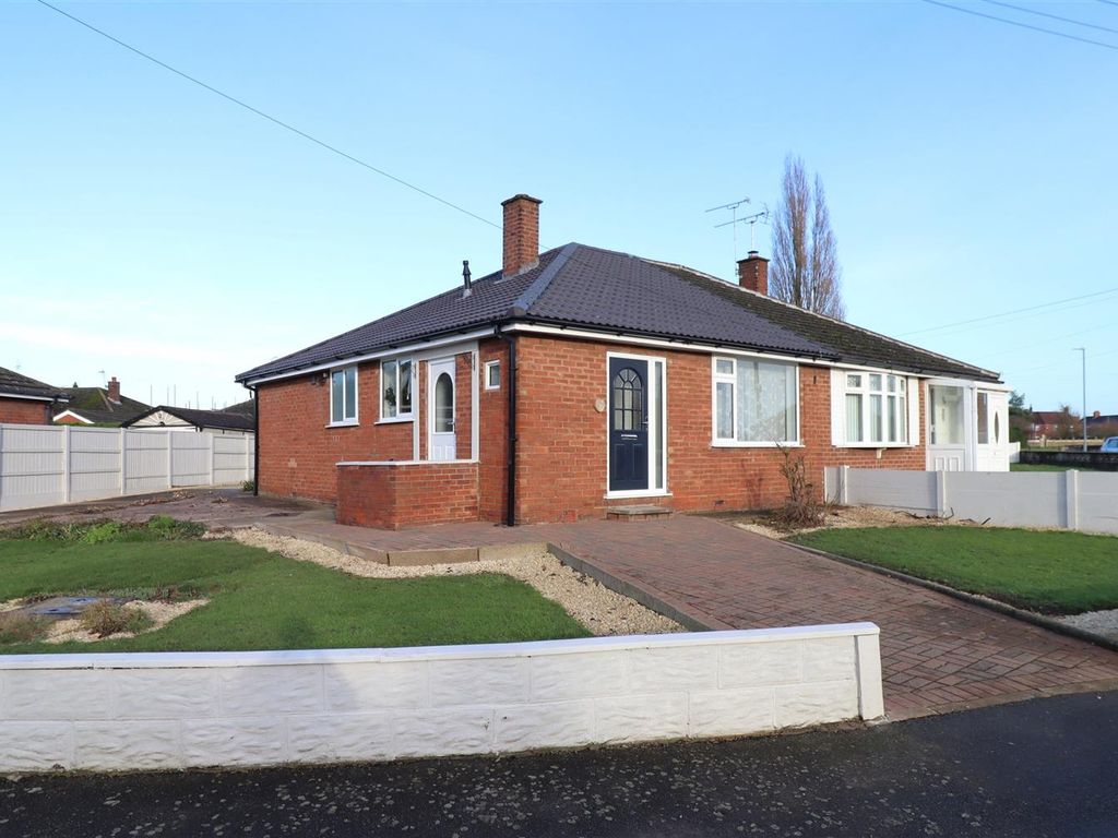2 bed semi-detached bungalow for sale in Sandiway Road, Crewe CW1, £147,500