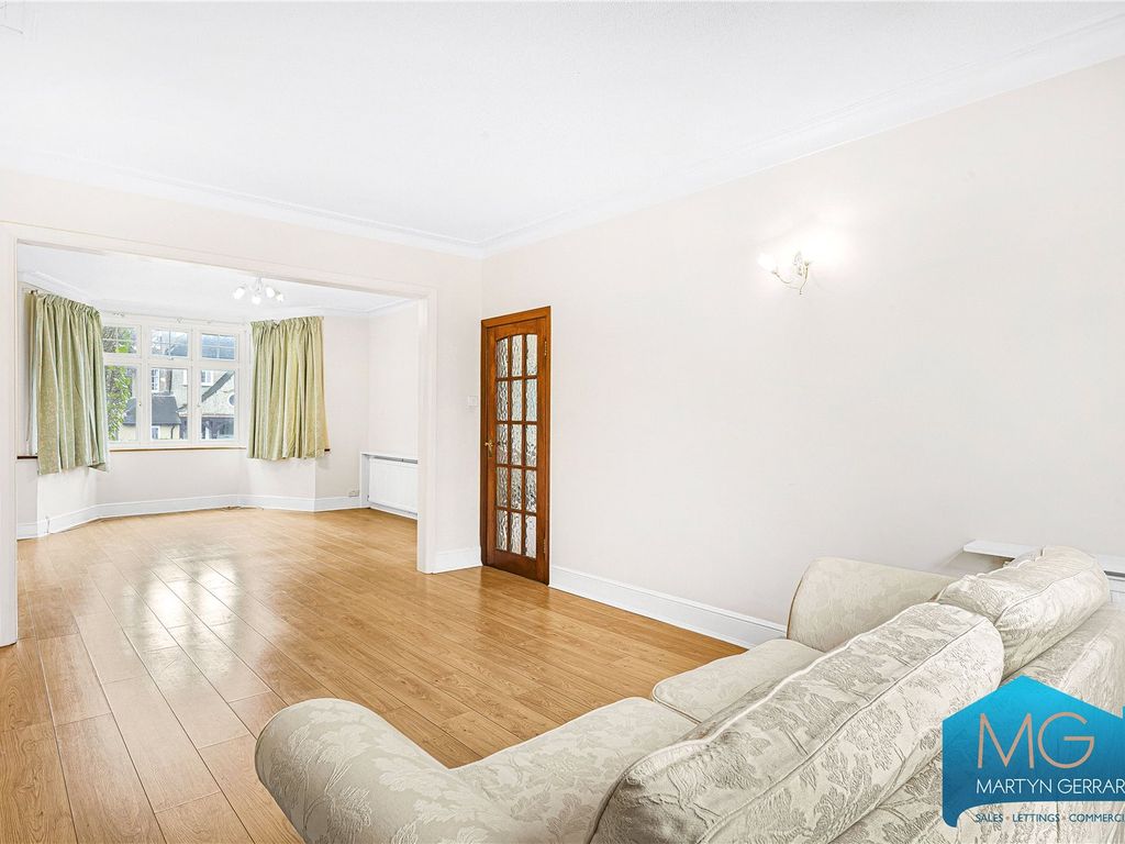 4 bed semi-detached house for sale in Finchley Way, Finchley Central, London N3, £1,100,000