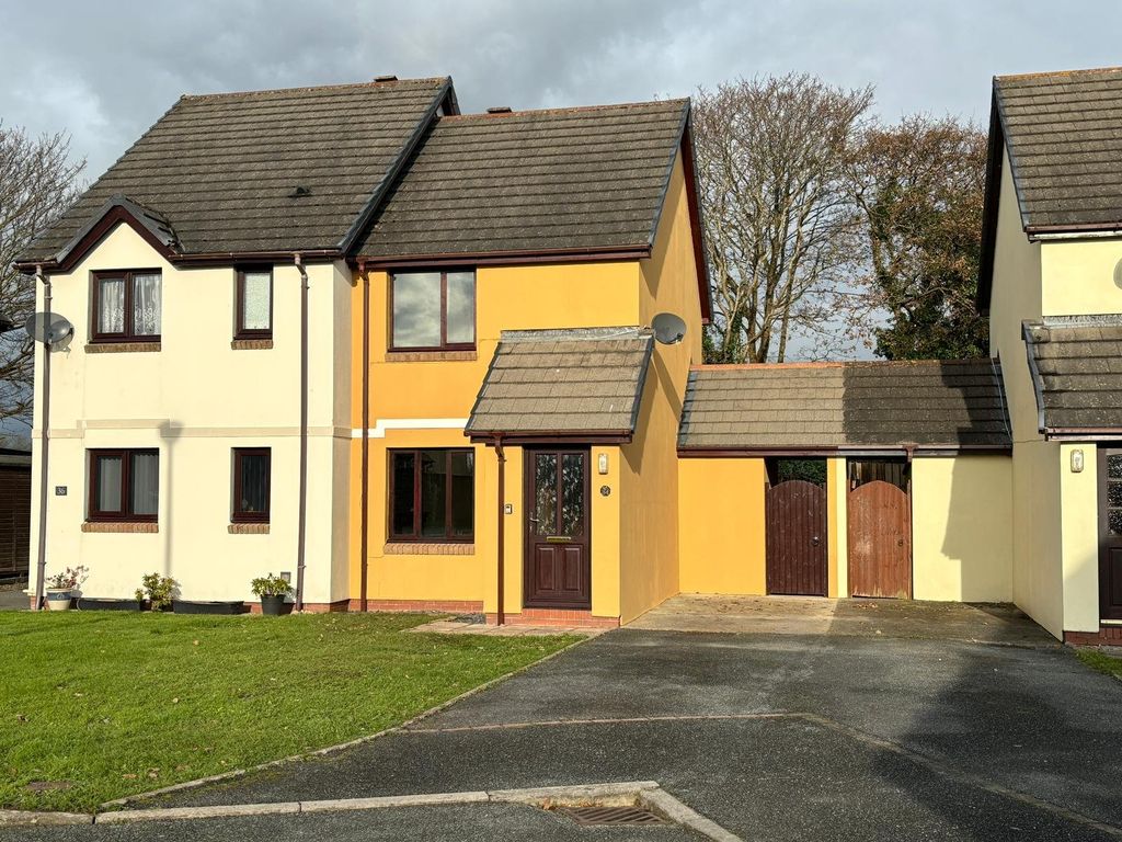 2 bed semi-detached house for sale in Honeyborough Grove, Neyland, Milford Haven SA73, £134,999