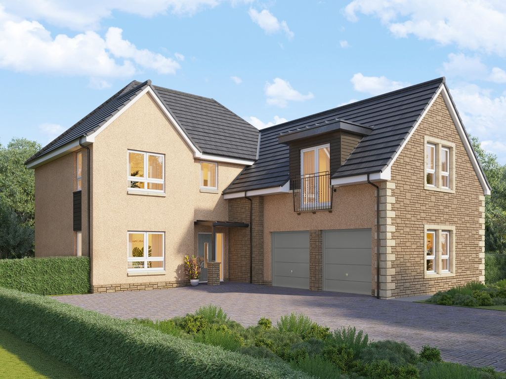 New home, 4 bed detached house for sale in The Manor Park, Dunlop, Kilmarnock KA3, £511,000