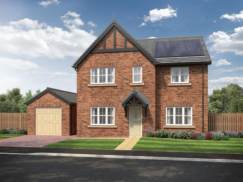 New home, 4 bed detached house for sale in Plot 26, Sadler Woods, Durham Lane, Eaglescliffe TS16, £359,995