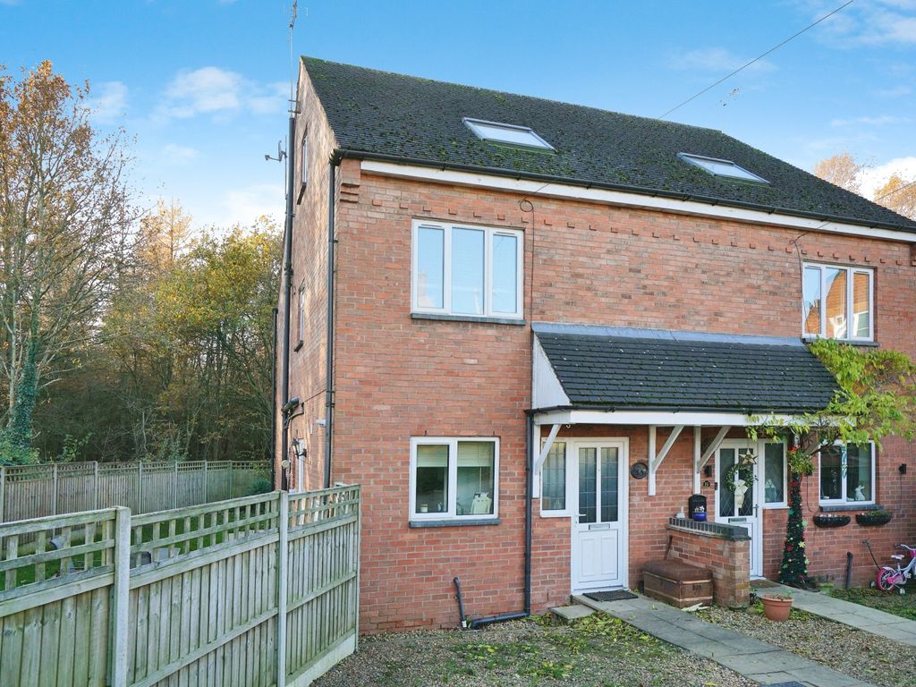 3 bed semi-detached house for sale in The Close, Linton, Swadlincote, Derbyshire DE12, £220,000
