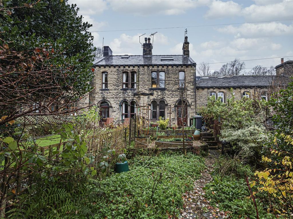 2 bed terraced house for sale in Manor Houses, Meltham, Holmfirth HD9, £200,000