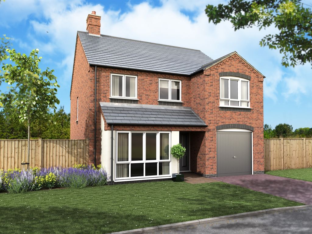 New home, 4 bed detached house for sale in Kingsview Meadow, Coton Lane, Tamworth B79, £475,000
