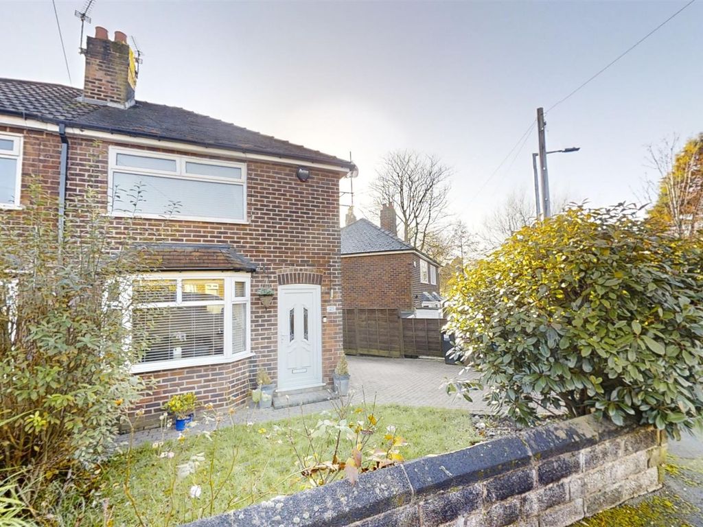 2 bed semi-detached house for sale in Beechurst Road, Cheadle Hulme, Cheadle SK8, £249,999