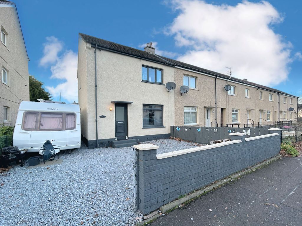 2 bed end terrace house for sale in Claret Road, Grangemouth FK3, £124,995