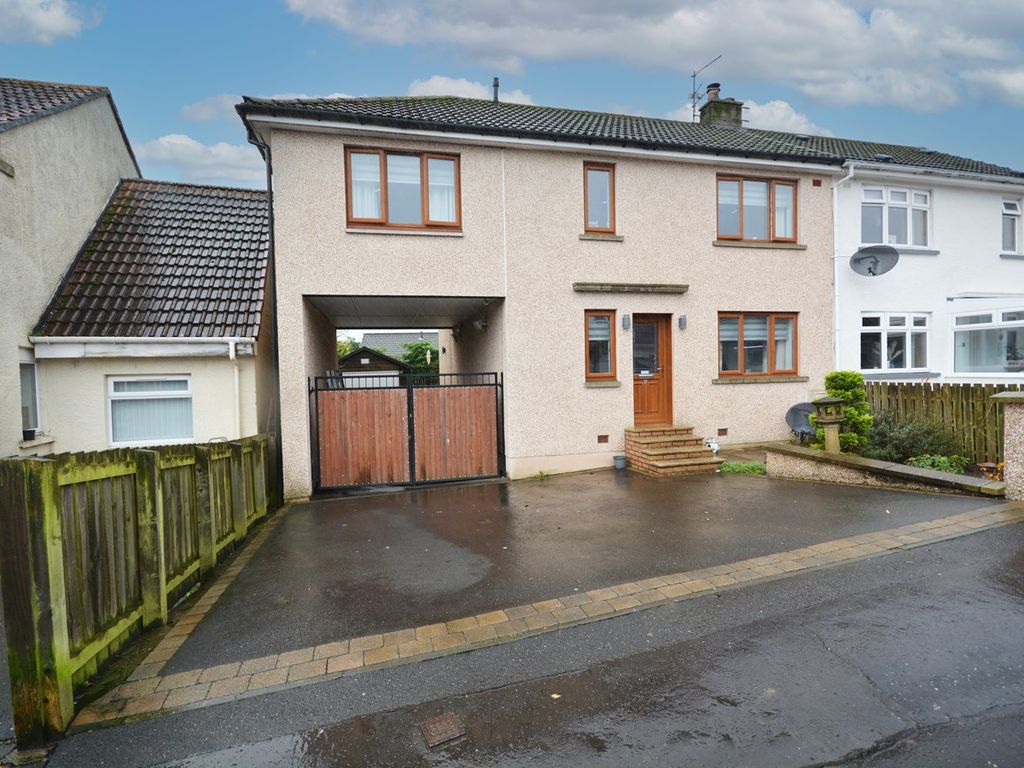 4 bed property for sale in Millhill Avenue, Kilmaurs, Kilmarnock KA3, £165,000