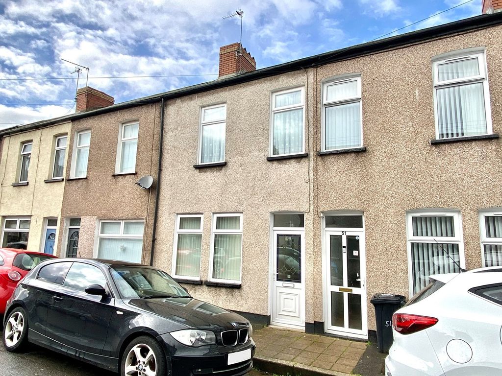2 bed terraced house for sale in Magor Street, Newport NP19, £99,950