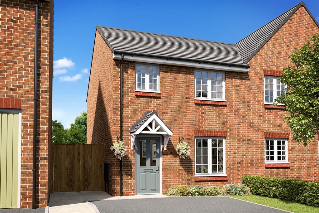 New home, 3 bed semi-detached house for sale in "The Gosford - Plot 73" at Brett Close, Clitheroe BB7, £279,995
