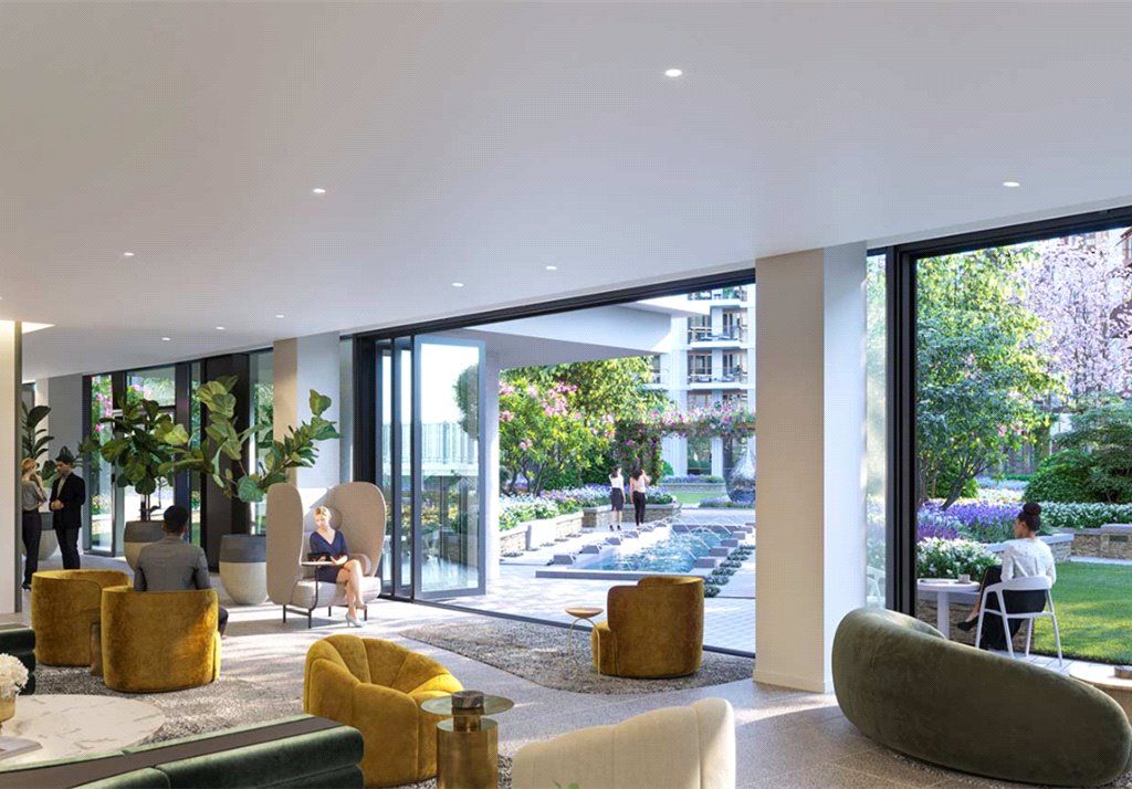 New home, 2 bed flat for sale in Cassini Building, White City Living, White City W12, £1,490,000