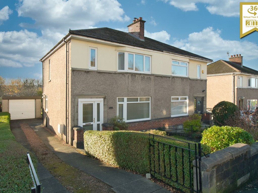 3 bed semi-detached house for sale in Newtyle Road, Paisley PA1, £238,500