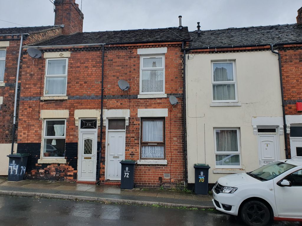2 bed terraced house for sale in Lowther Street, Stoke-On-Trent ST1, £72,950