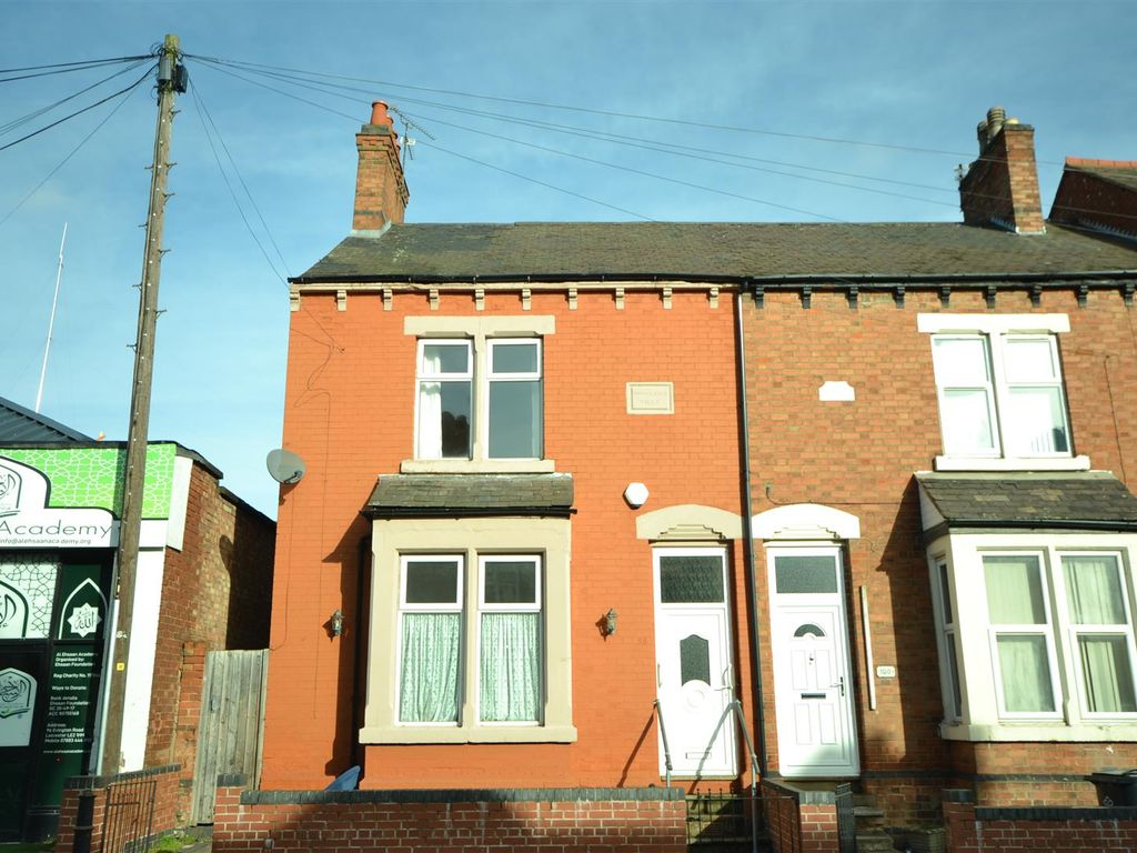 3 bed end terrace house for sale in Evington Road, Evington, Leicester LE2, £290,000