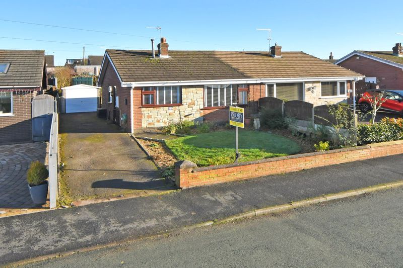 2 bed semi-detached bungalow for sale in Wraggs Lane, Biddulph Moor, Stoke-On-Trent ST8, £175,000