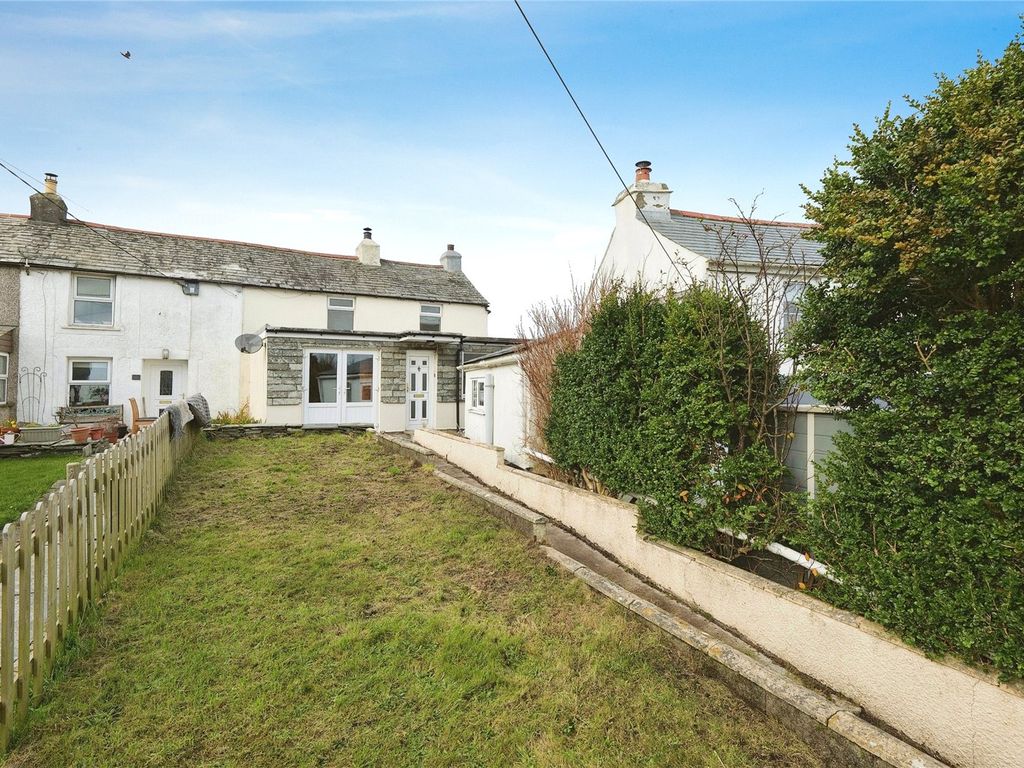 3 bed end terrace house for sale in High Street, Delabole, Cornwall PL33, £250,000