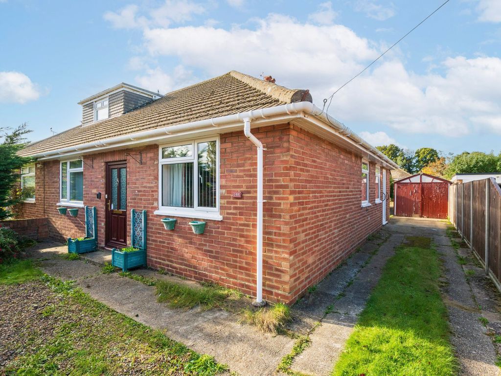 3 bed semi-detached bungalow for sale in Moore Avenue, Norwich NR6, £210,000