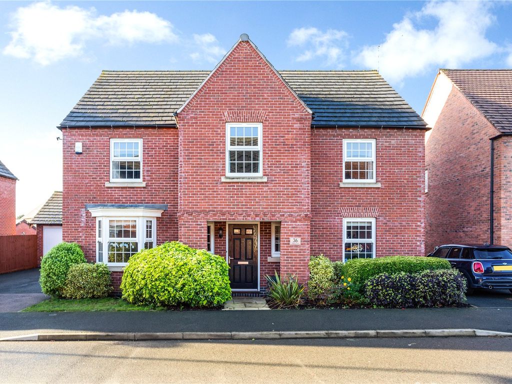 4 bed detached house for sale in Hallaton Drive, Syston, Leicester, Leicestershire LE7, £495,000
