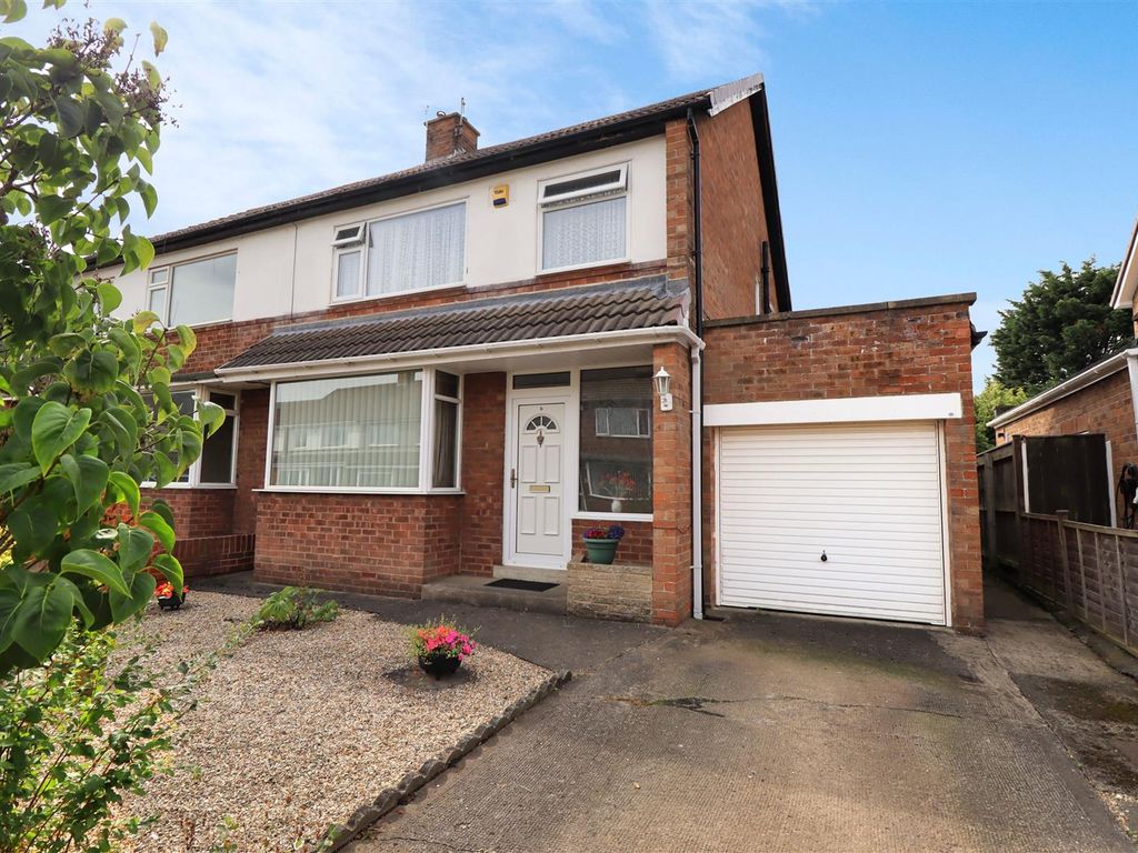 3 bed semi-detached house for sale in Skeeby Close, Hartburn, Stockton-On-Tees TS18, £210,000