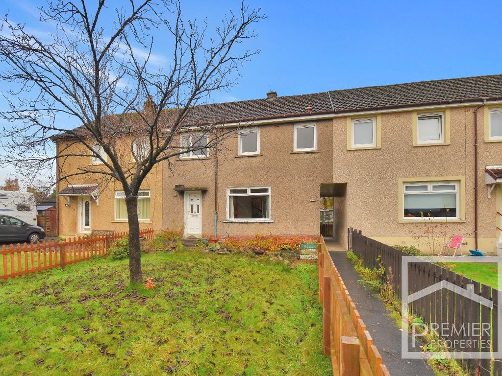 3 bed terraced house for sale in Juniper Place, Uddingston, Glasgow G71, £99,950