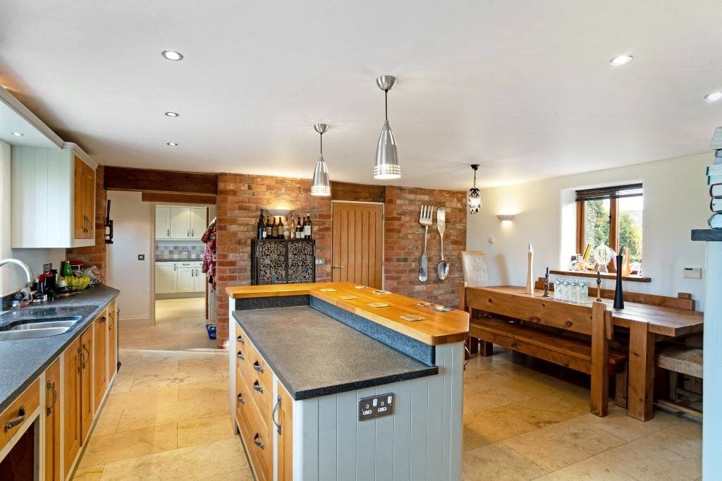 4 bed barn conversion for sale in Sheriffs Lench Barns, Sherrifs Lench, Worcestershire WR11, £825,000