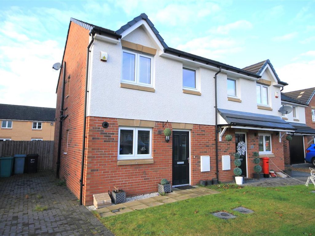 3 bed semi-detached house for sale in Coney Drive, Motherwell ML1, £162,500