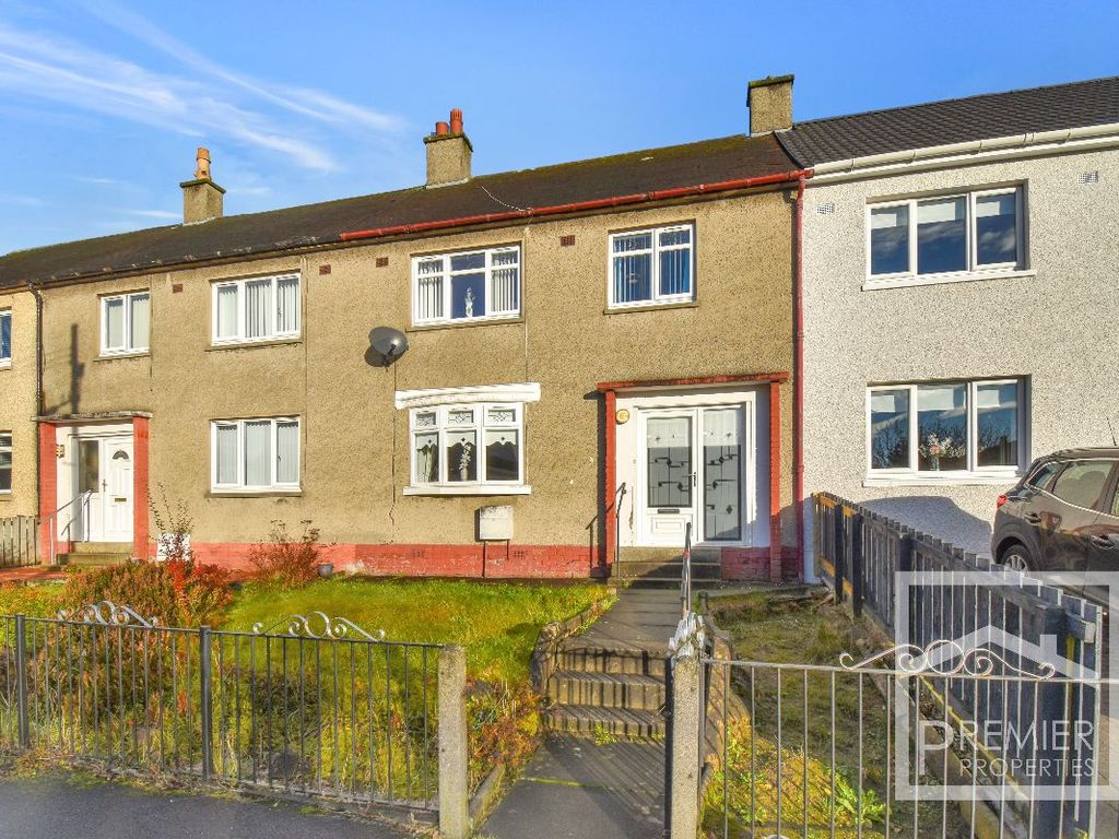 3 bed terraced house for sale in Hozier Crescent, Uddingston, Glasgow G71, £145,000