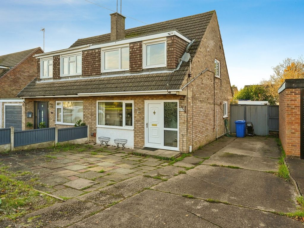 3 bed semi-detached house for sale in Birchover Way, Allestree, Derby DE22, £260,000