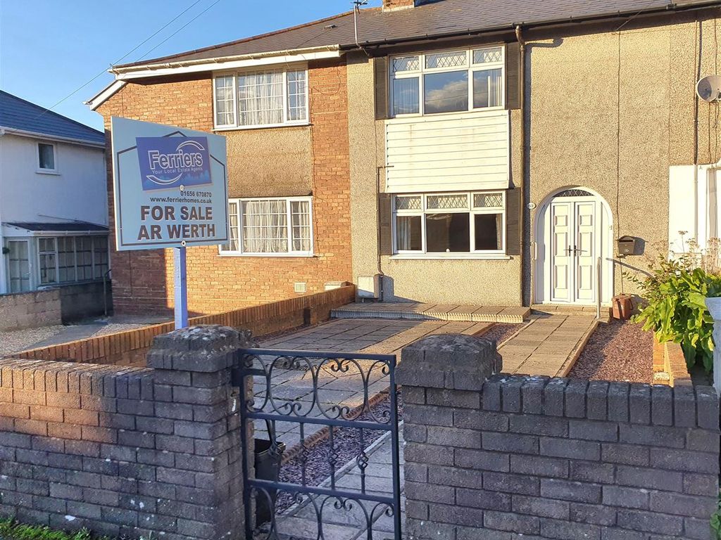 2 bed terraced house for sale in North Avenue, Kenfig Hill, Bridgend CF33, £130,000